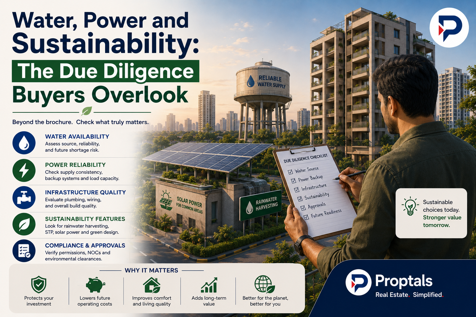Water, Power and Sustainability: The Due Diligence Bangalore Buyers Overlook