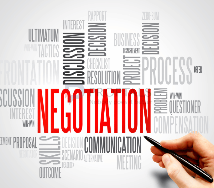 Discreet communication and negotiations