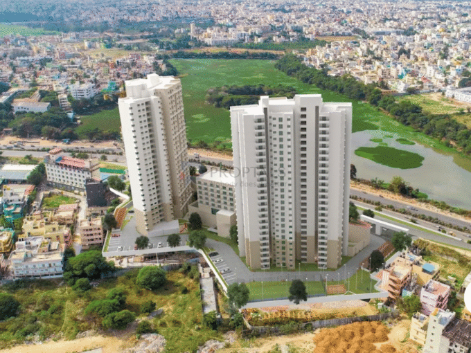 Monarch Aqua, KR Puram, Old Madras Road, Luxury Lakefront Apartments in Bangalore