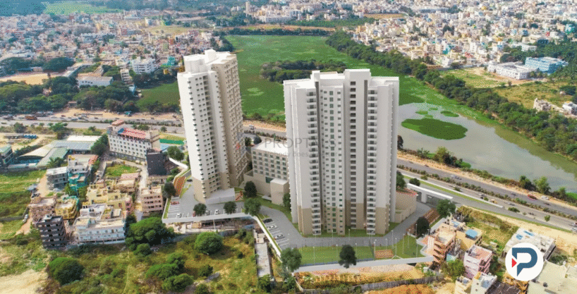 Monarch Aqua, KR Puram, Old Madras Road, Luxury Lakefront Apartments in Bangalore